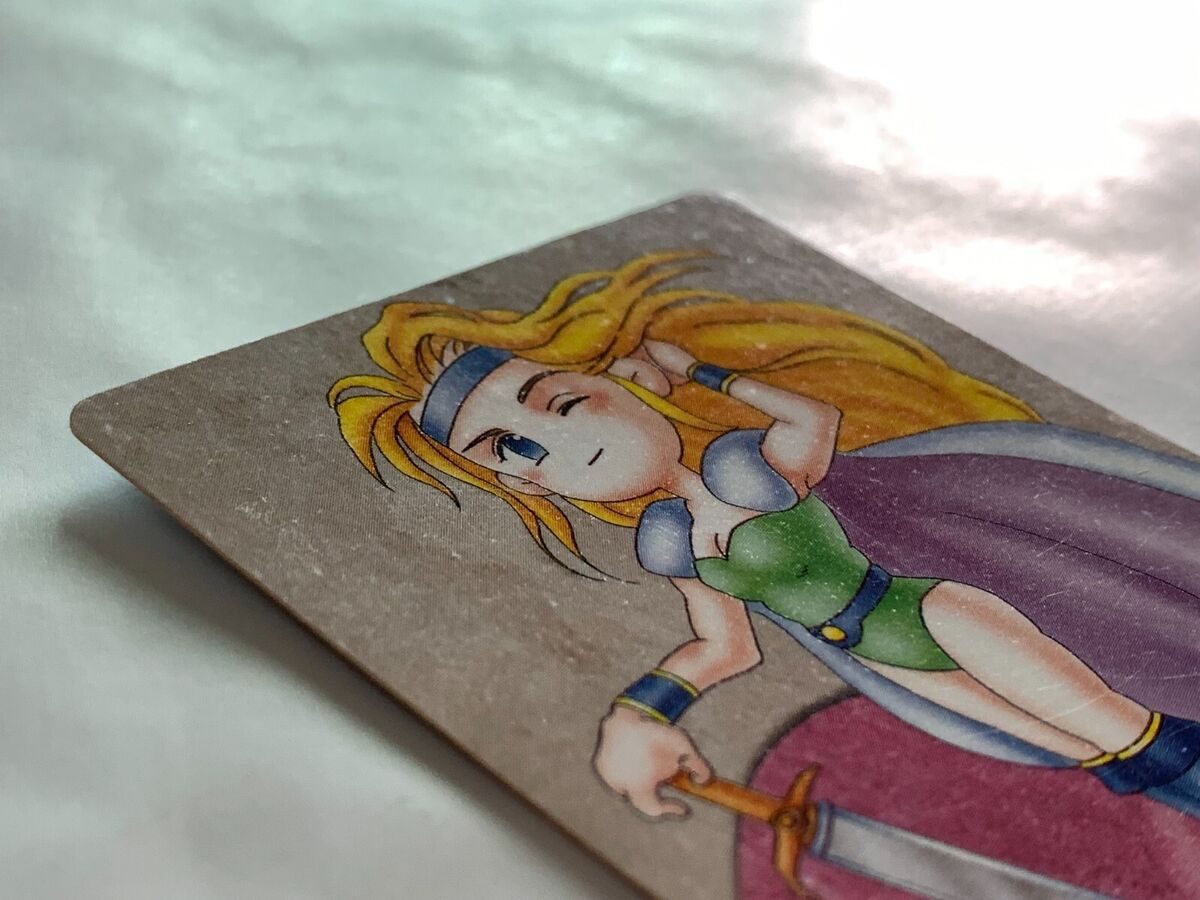 Celes Chere FINAL FANTASY VI FF6 SQUARE japanese 1994 card Celes Chere FINAL FANTASY VI FF6 SQUARE japanese 1994 card