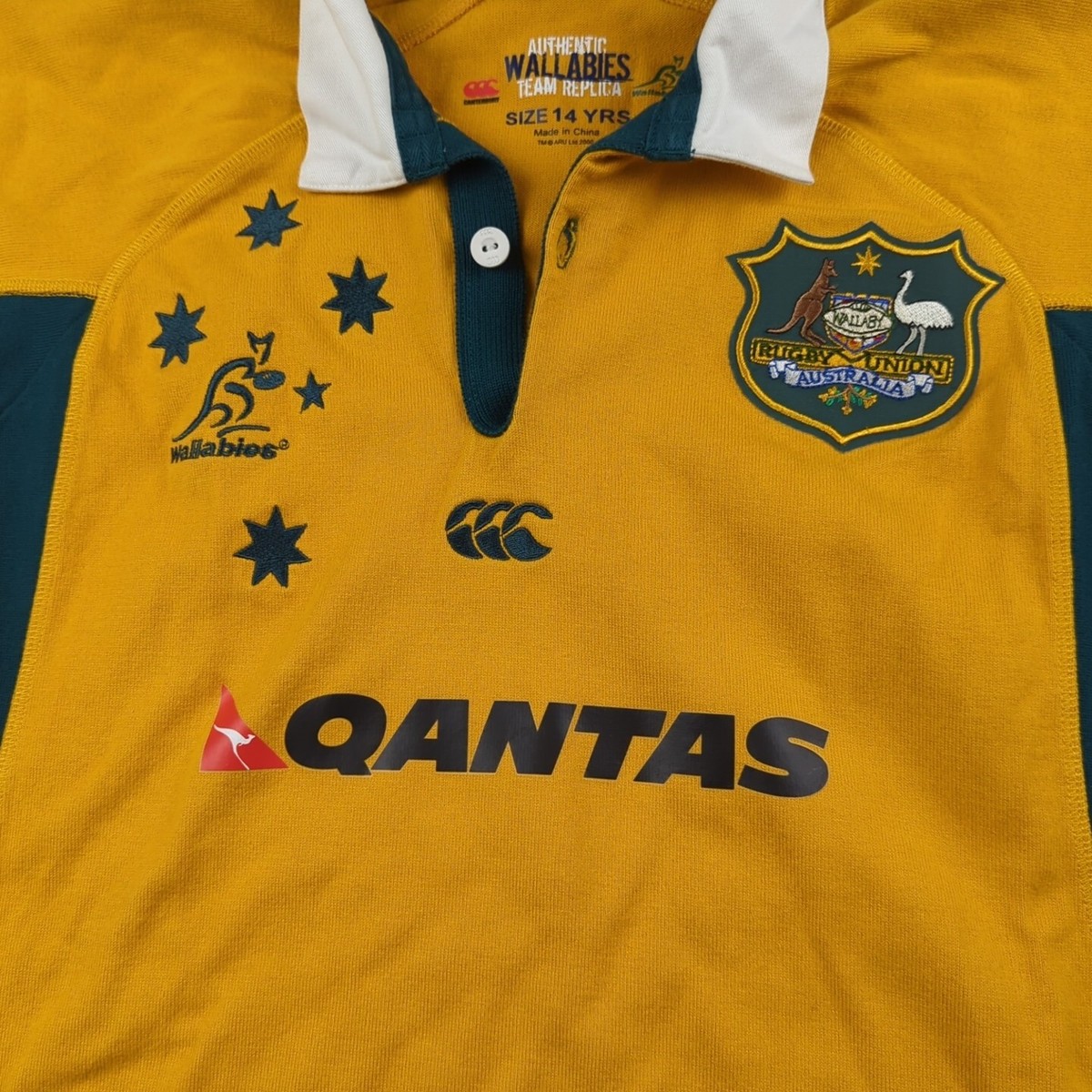 Wallabies Authentic Team Replica Jersey Canterbury Rugby