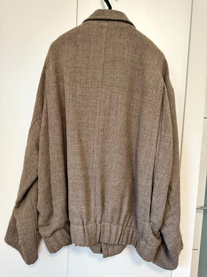 VOAAOV Soft Wool Twill Blouson SIZE2