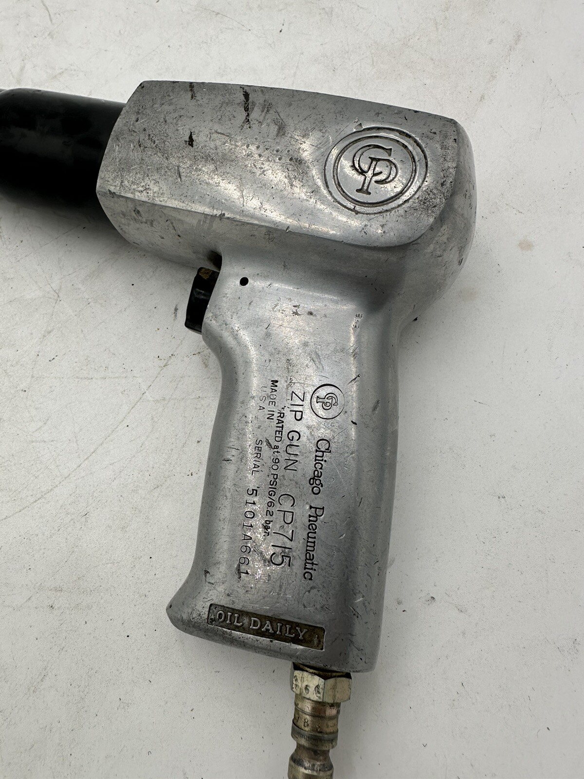 Chicago Pneumatic CP715 Zip Gun Air Chisel Hammer with quick connect eBay