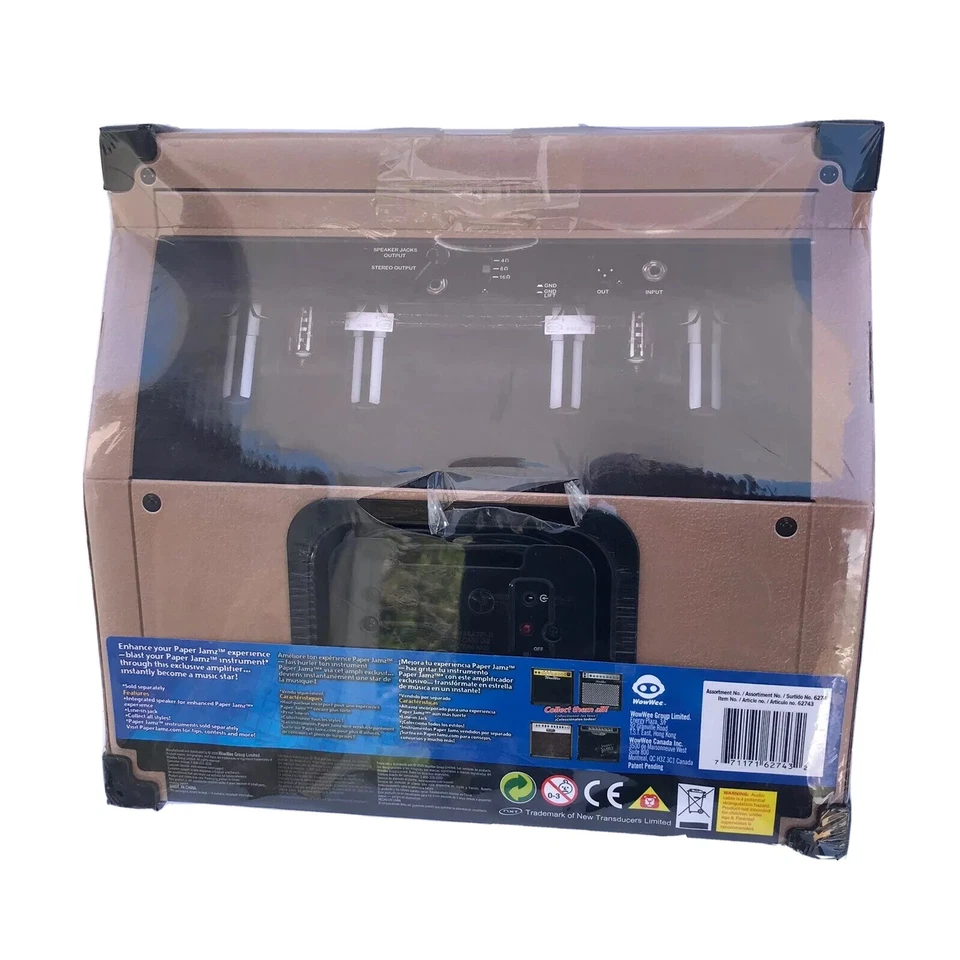 WowWee Paper Jamz Amplifier Series 1 Real Working Speaker Boys & Girls Toy NEW - Image 2 of 4