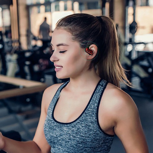 Auriculares internos deportivos IP68 inalámbricos Bluetooth impermeables para nadar - Imagen 9 de 14