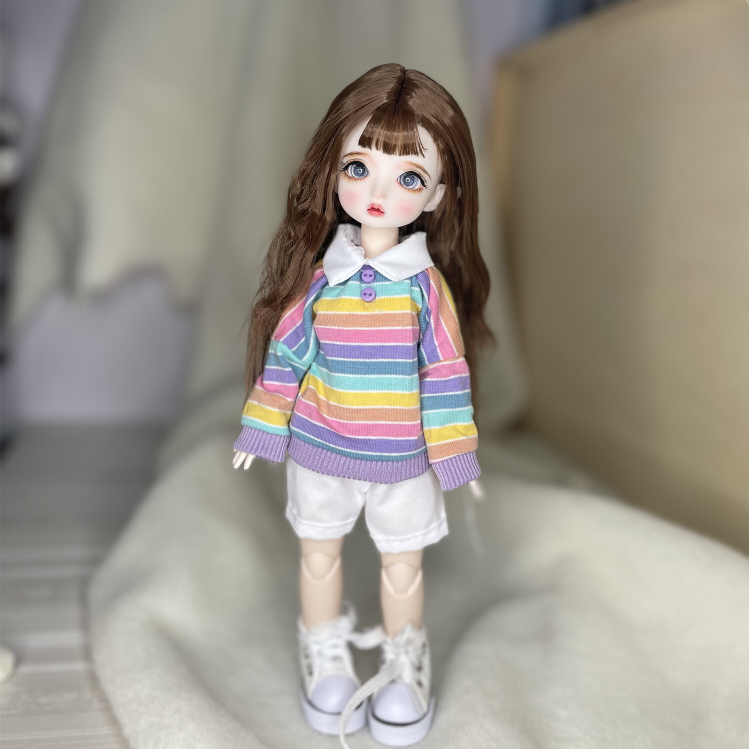 Fashion Doll Toy Kids Toy 1/6 BJD DIY Spherical Joint Doll