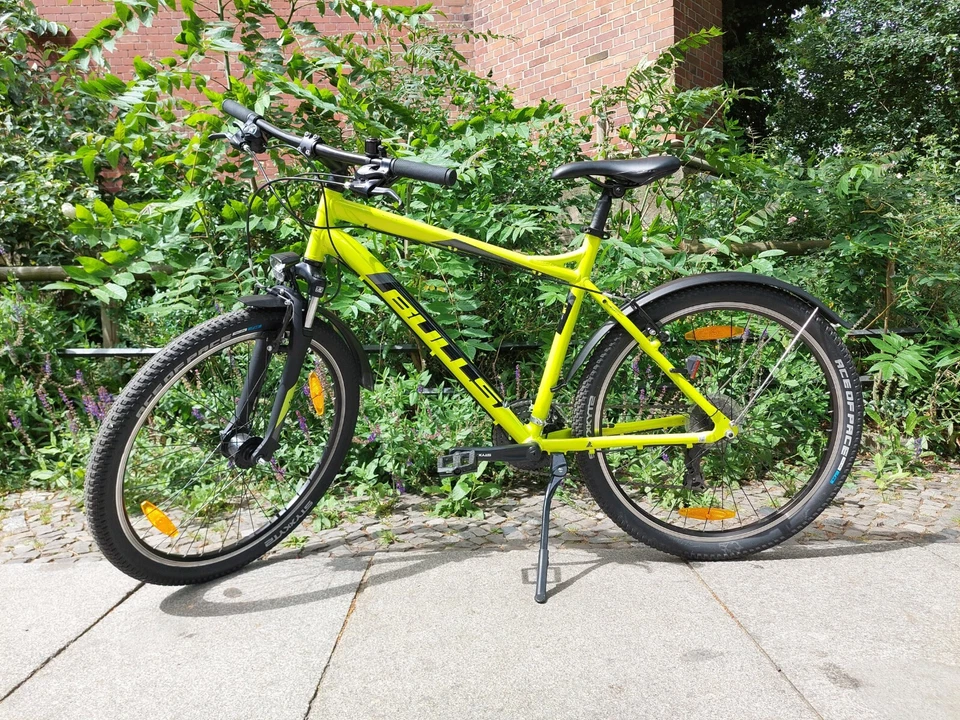 Bulls Wildstreet Mountainbike mit Straßenzulassung, Rahmenhöhe: 51 cm Lime-Green