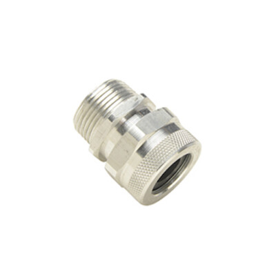 5 High end ALUMINUM CORD GRIP, 3/4'' STRAIGHT, .68-.81 OD SIZE 3 Threaded Fitting