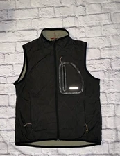 Woolrich Vest Men's Medium Brown Sleeveless Winter Warm EUC