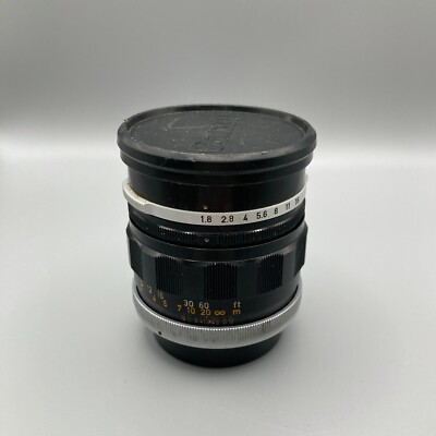 EXC+5] Canon FL 85mm f/1.8 FD Mount Portrait MF Lens from Japan | eBay