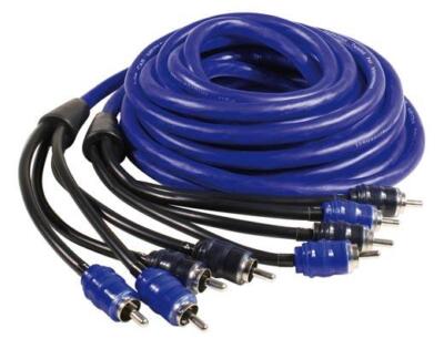 ZEALUM ZC-P504 Double Shielded 4 Channel RCA Cable RCA to RCA Audio 5 Meter