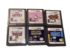 Qty 9 Nintendo DS Games Sims Racing Grease Hello Kitty All Stars Bravo Jonas