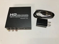 HD Video Converter HDMI To CVBS/HDMI Auto Scaler / Model SWHC-1000 / Adapter