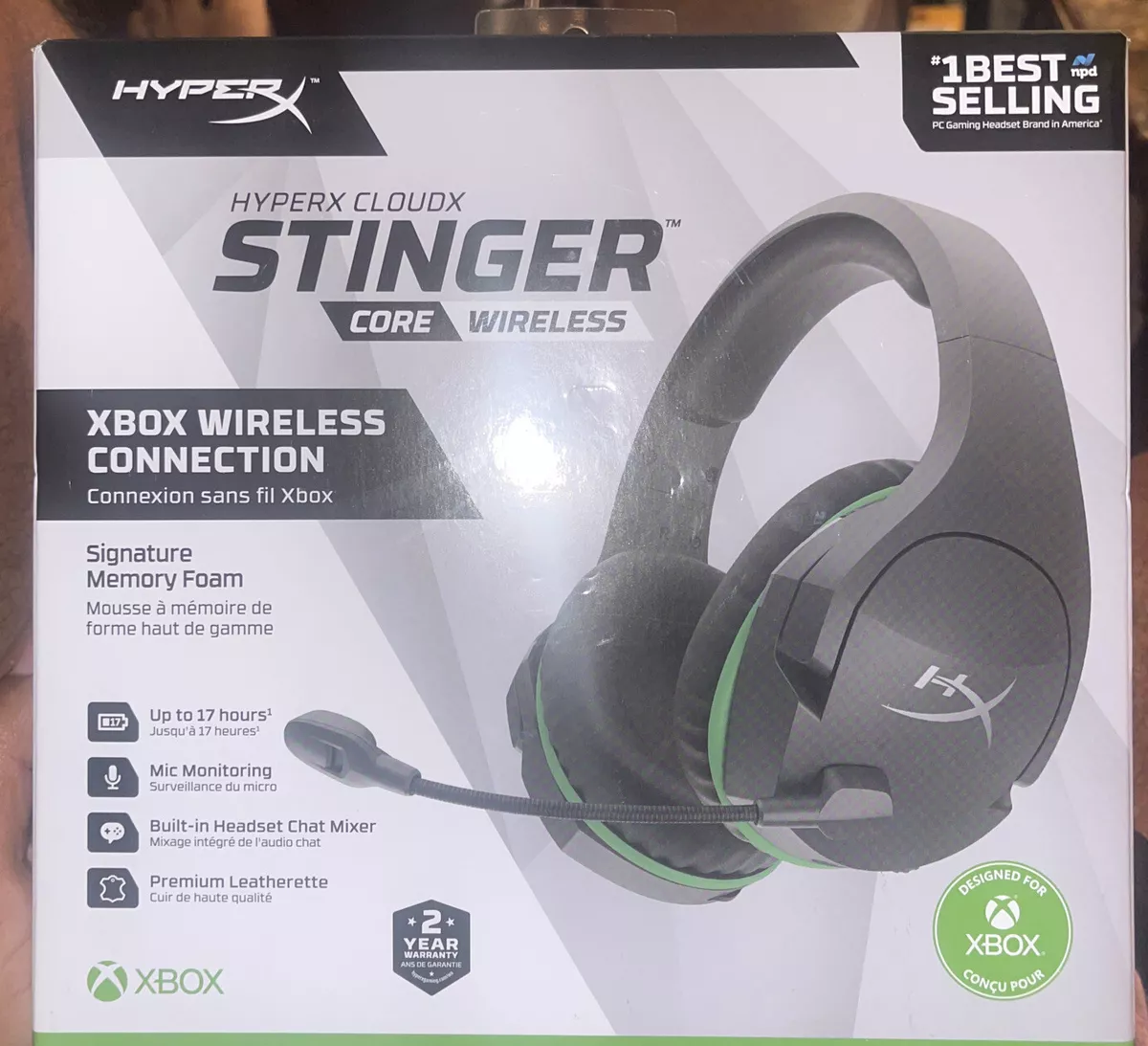 HyperX CloudX Stinger Core Wireless Headset for Xbox Series X/S/One