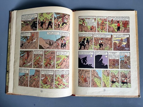 HERGE - LES AVENTURES DE TINTIN - LE SCEPTRE D'OTTOKAR - EO COULEUR - 1947 - Picture 18 of 22