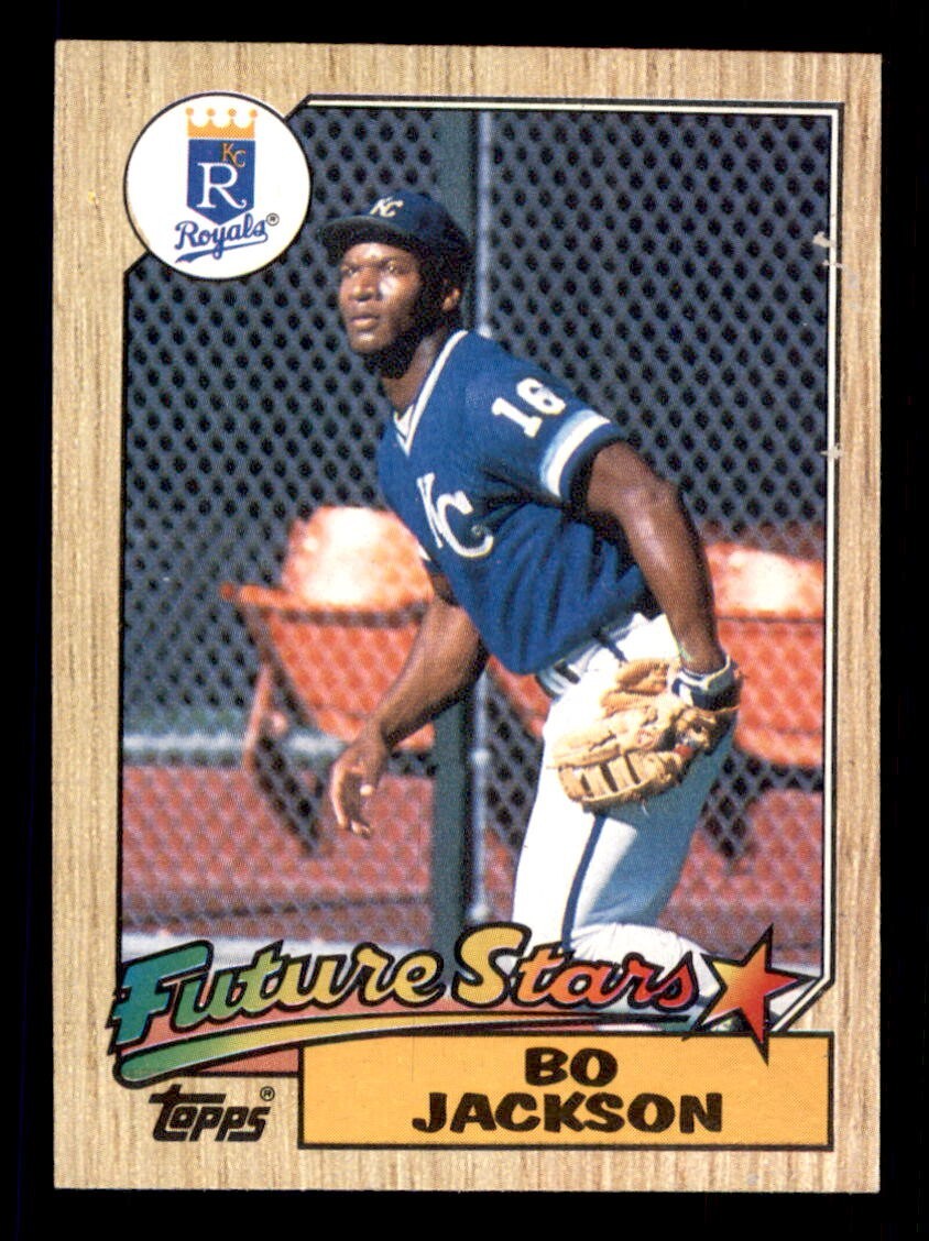 1987 Topps Baseball #170 Bo Jackson (Future Stars) VG