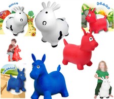Palla per Saltare Animali Gonfiabili Cavalcabili Pallone Salto Rimbalzo Bambini
