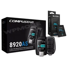 Compustar CS8920-AS 2-Way LCD Q9 remote Alarm and Remote Start + Blade-AL Bundle
