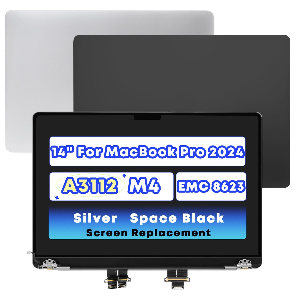 A3112 for MacBook Pro 2024 M4 EMC 8623 LCD Screen Display