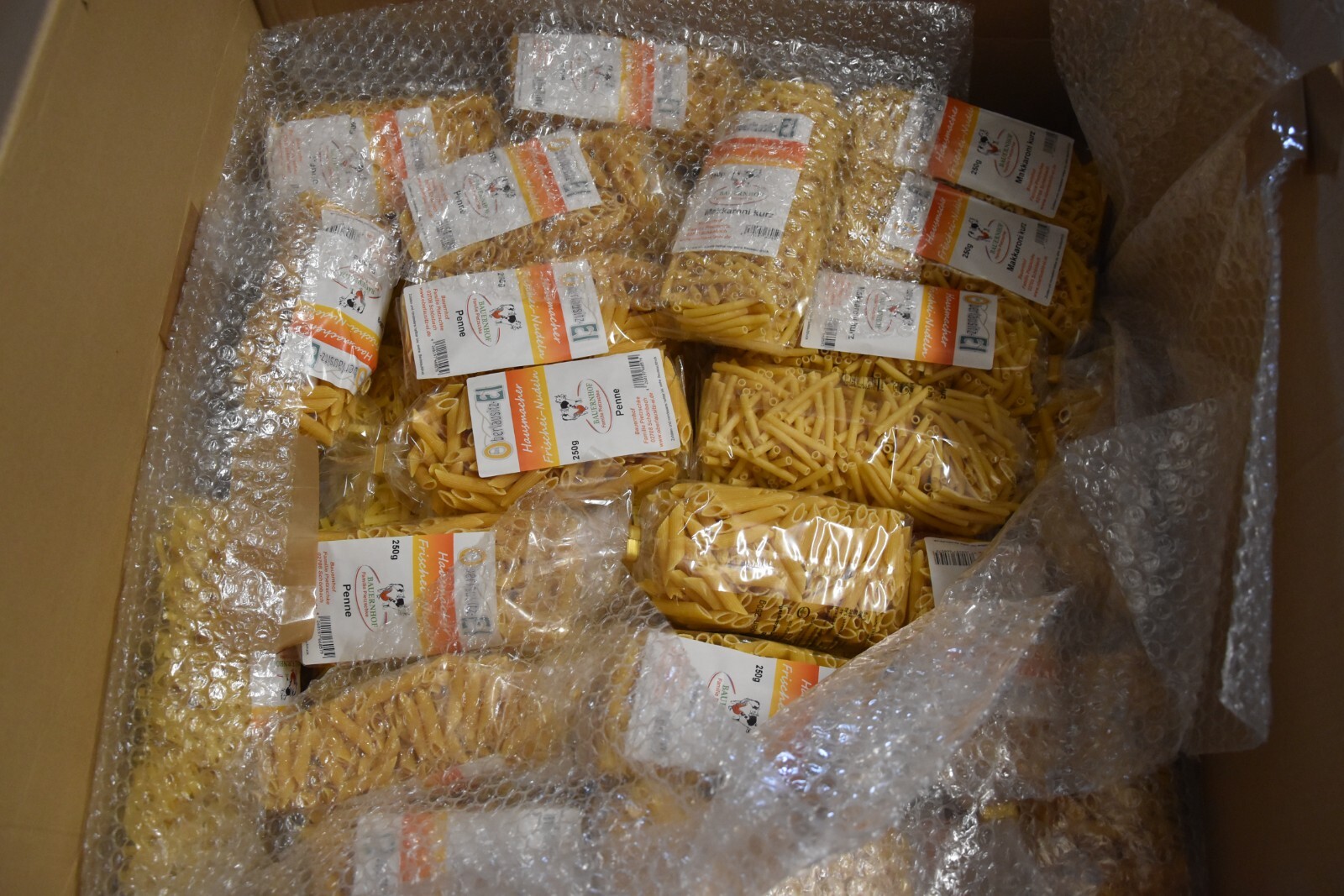 XXL Rest Posten 51 x Bauernhof-Nudeln Bauernhof Pietzschke Oberlausitz