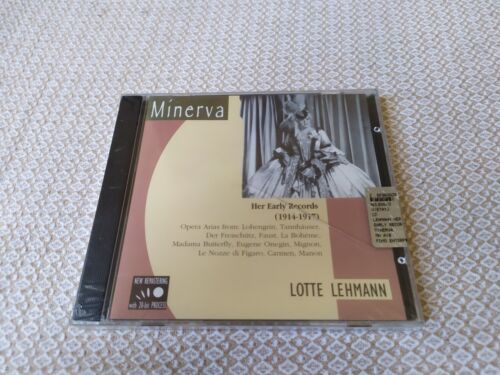 Lotte Lehmann : Her Early Records 1914-1917 - Operas Arias - CD Minerva NEW - Bild 1 von 2
