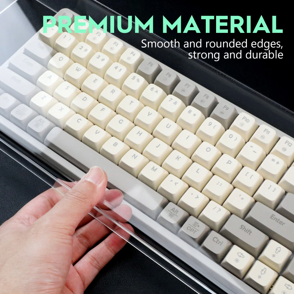 Clear Mechanical Keyboard Dust Cover Guards Against Contaminants Effectively Clear Mechanical Keyboard Dust Cover Guards Against Contaminants Effectively