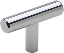 STG Solid Steel 2'' Kitchen Cabinet Finger Pull Handle