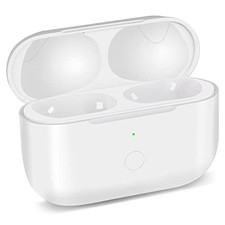 Replacement Wireless Charging Case Compatible with Air Pods Pro 1st 2nd White