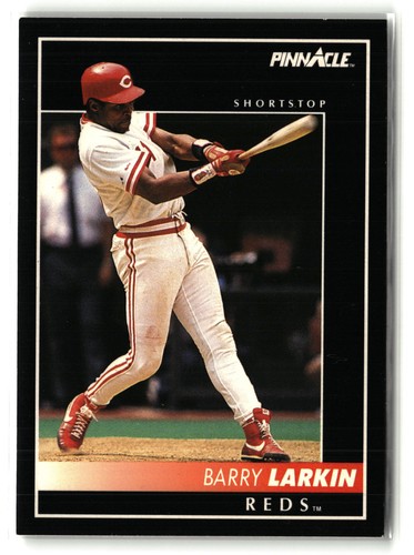 Barry Larkin #5 1992 Pinnacle card