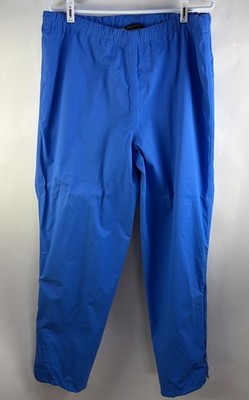 Helly Hansen Mens Helly Tech Pants Blue Rain Nylon Pants Size L