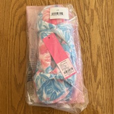 NWT  Lilly Pulitzer Bondi Blue My Little Peony Slipper Size 9/10