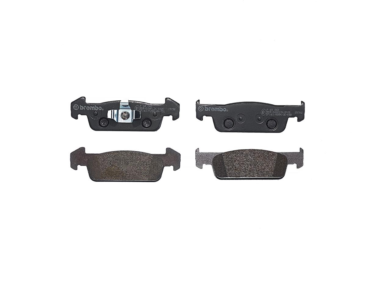 Brake Pads Set fits RENAULT LOGAN Mk2 1.6 Front 2014 on Brembo 410602396R New