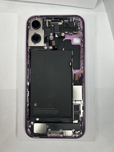 iPhone 16 Plus GENUINE ORIGINAL APPLE FULL HOUSING WITH SMALL/BIG PARTS. PINK