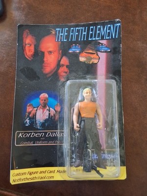 KORBEN DALLAS THE FIFTH ELEMENT CUSTOM FIGURE NOTFORTHESITH BY JOHN WILLIAMS NOS