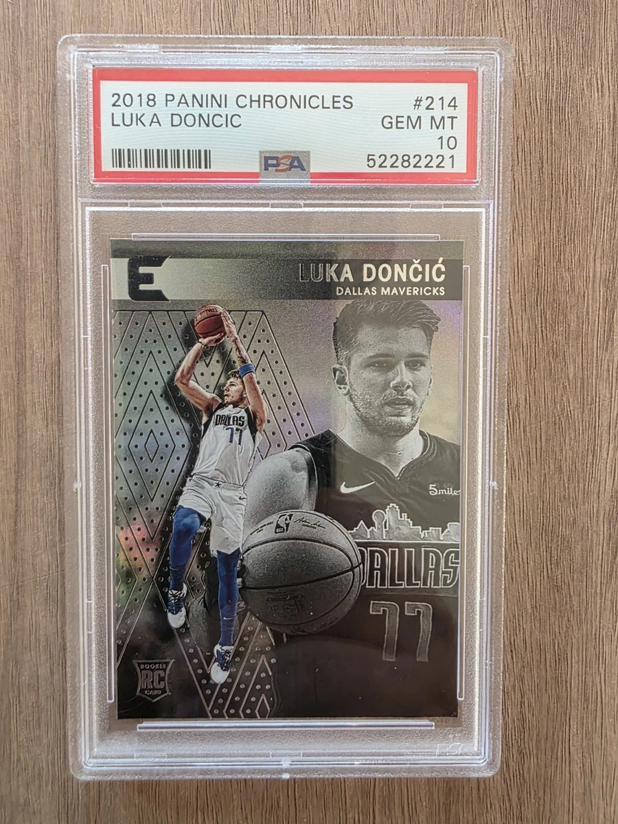 Luka Dončić 10 Graded Basketball Rookie Sports Trading Cards
