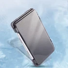 Quality Fly fishing or lure box with slotted foam inner - 17.5cm x 10cm - Grey