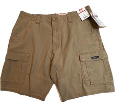 New Wrangler Mens Five Star Cargo Shorts Relaxed Fit Size 31