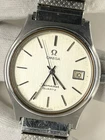 OMEGA Seamaster Vintage 1970’s Men’s Quartz Date Silver Watch - 196.0116