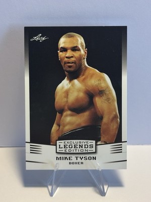 Mike Tyson 2022 Leaf Exclusive Legend #EE-08 ''Special Release'' Boxing Card
