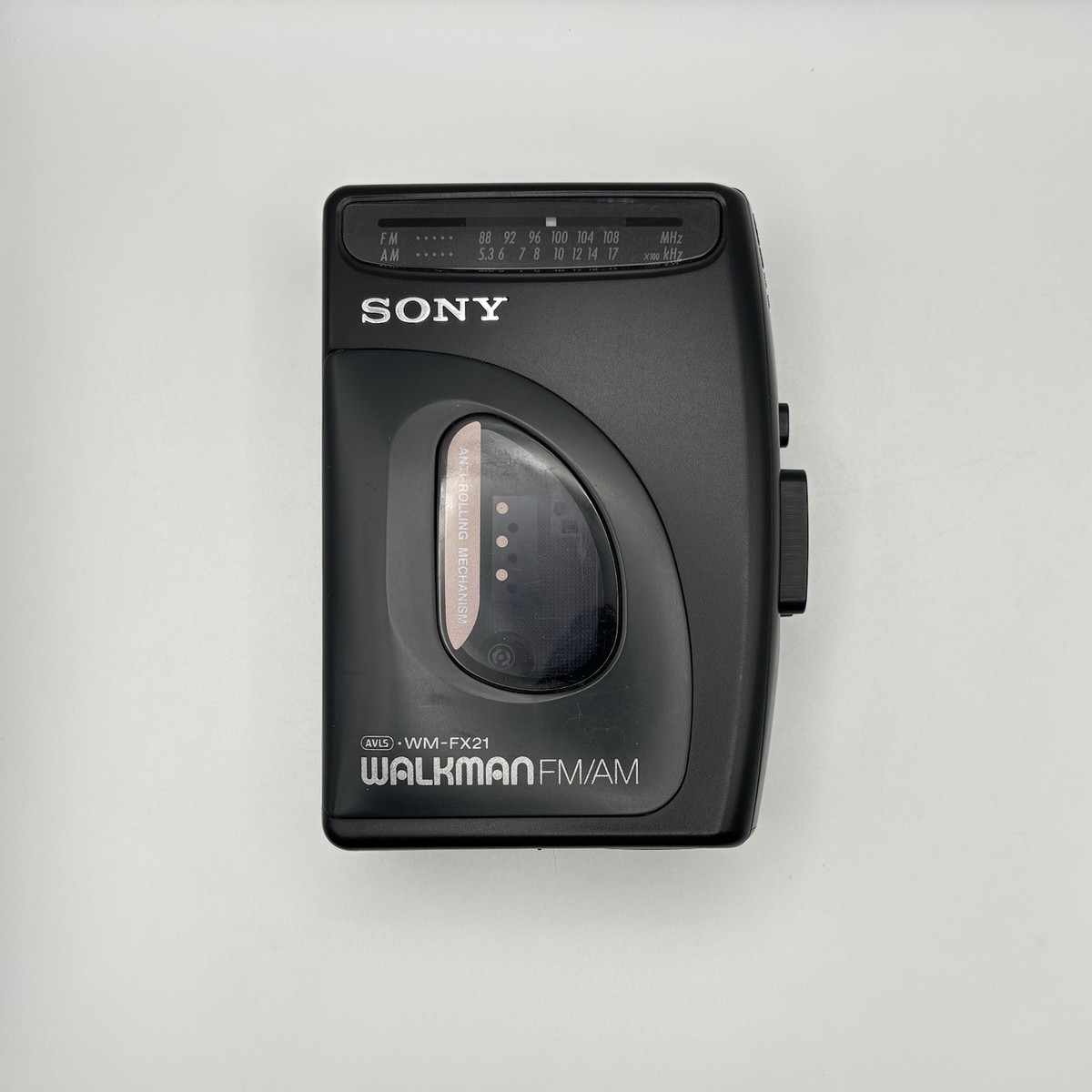 Sony Walkman WM-FX21 AM/FM Cassette Player - New Belt