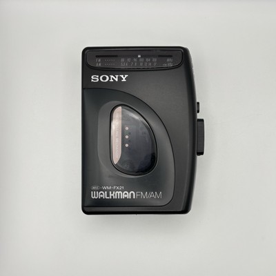Sony Walkman WM-FX21 AM/FM Cassette Player - New Belt