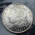 1921 P MORGAN SILVER DOLLAR! BEAUTIFUL UNCIRCULATED Coin! WOW! #8