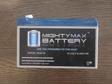 Mighty Max ML9-12 12V 9AH F2 Sealed Lead Acid Replacement Battery