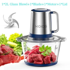 KOIOS Food Processor Meat Grinder Vegetable Chopper Home Use Small Food Chopper