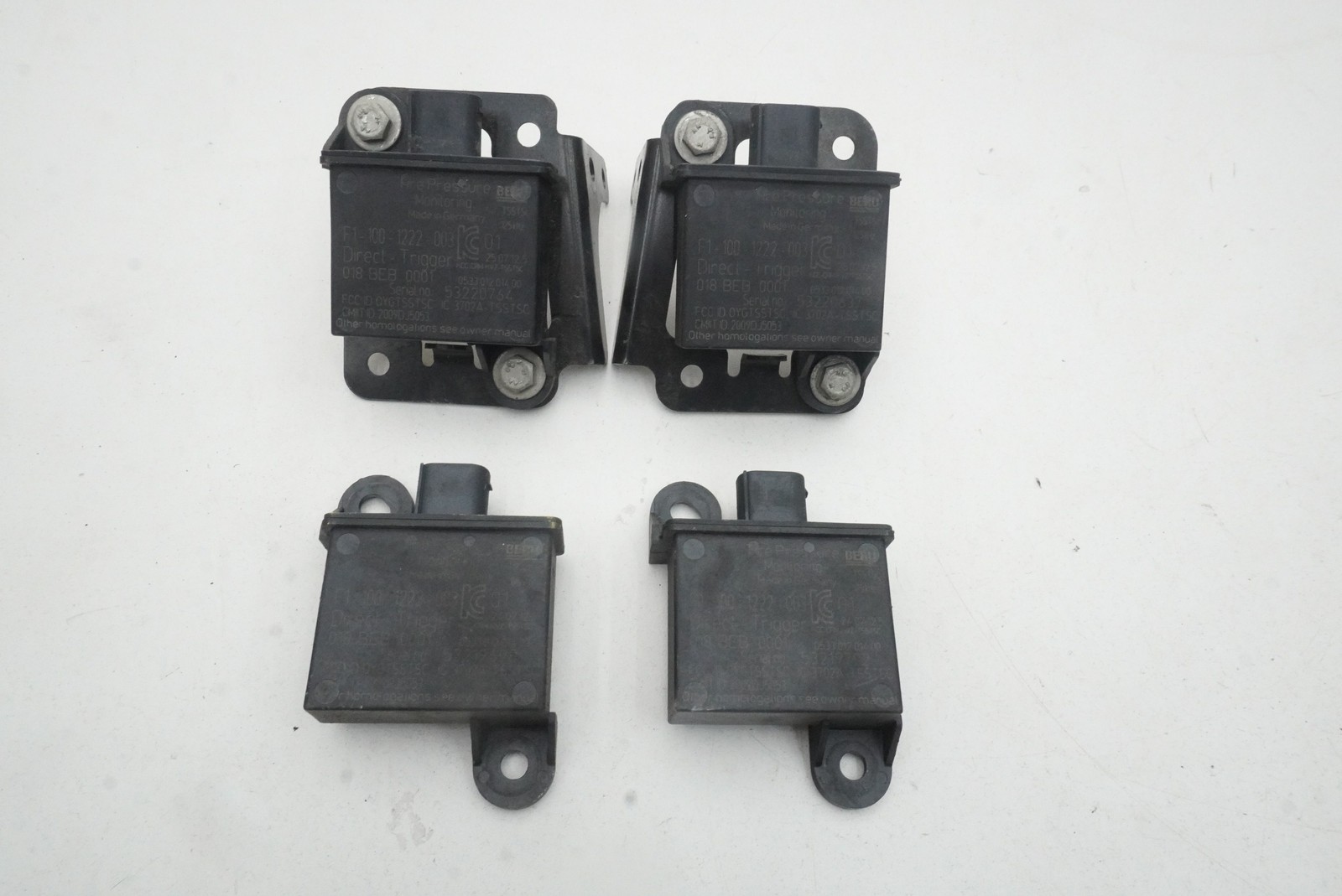Set 4 Tire Pressure Monitor Sensor Module TPMS 53219702 Aston Martin DB9 2013