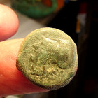 RARE THICK ROME SICILY SYRACUSE DIONYSIUS 1 405-367BC.8.87GRAMS — photo 8