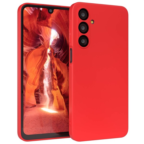 HandyhüLle FüR Samsung Galaxy A16 Silikon Tpu Back Cover Schutz Handy Case Rot-image