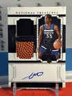 2023-24 National Treasures Leonard Miller RPA RC Rookie Dual Patch AUTO 85/99
