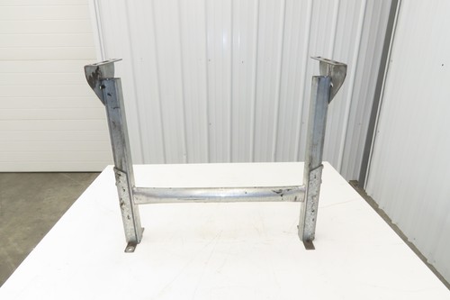 Automotion 24"W Conveyor Leg Stationary Floor Support 22" to 30"H Galvanized