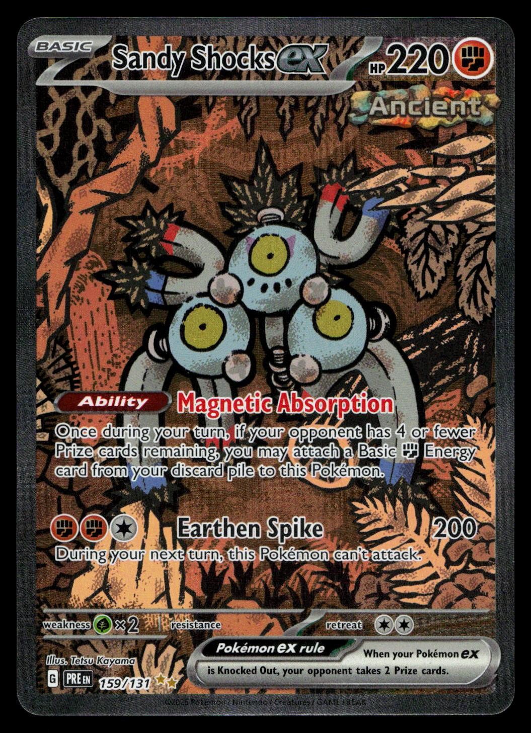 SV: Prismatic Evolutions #159/131 Sandy Shocks ex #2