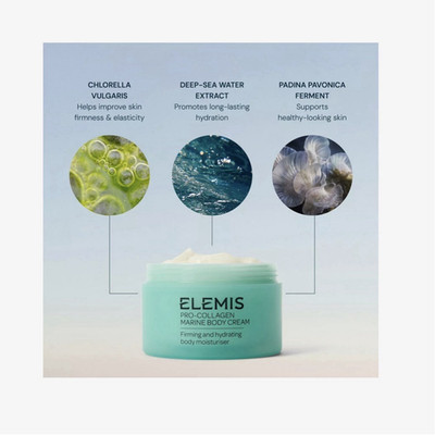Elemis Pro-Collagen Marine Body Cream Firming Hydrating Daily Use 6.7 fl oz