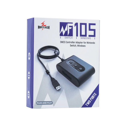 Mayflash NES/SNES Controller Adapter for PC USB
