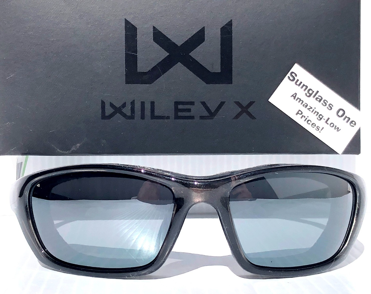 NEW Wiley X BRICK Crystal Metallic CLIMATE CONTROL Silver Flash